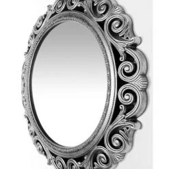 22" Round Wall Mirror Antique Silver - Infinity Instruments