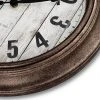 15.5" Vintage Wall Clock with Distressed Dial Bronze - Westclox -Clocks Shop unnamed file 1048