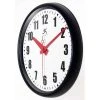 15" Impact Wall Clock Black - Infinity Instruments -Clocks Shop unnamed file 1055