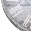 28" Galvanized Plank Roman Numerical Round Wall Clock Metal/Washed Wood - Patton Wall Decor -Clocks Shop unnamed file 1062