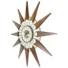 31" Nova Walnut Wall Clock Gold - Infinity Instruments -Clocks Shop unnamed file 1065