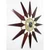30" Metal Orion Wall Clock Walnut Brown - Infinity Instruments -Clocks Shop unnamed file 1070
