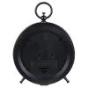 5" Bronze Metal Non Ticking Alarm Clock with Luminous Hands Black - Crosley -Clocks Shop unnamed file 1096