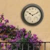 AcuRite 15" Outdoor/Indoor Wall Clock with Thermometer and Humidity - Weathered Bronze Finish -Clocks Shop unnamed file 1113