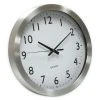 Universal Office Universal Brushed Steel Finish Wall Clock 12" Silver 1 AA Battery 10425 -Clocks Shop unnamed file 1117