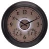 24" Metal Outdoor / Indoor Wall Clock with Illuminated Face, Thermometer and Humidity - Bronze Finish - Acurite -Clocks Shop unnamed file 1126