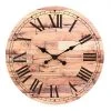 Wooden Roman Numeral Wall Clock Brown - Stonebriar Collection -Clocks Shop unnamed file 1140