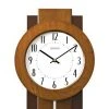 Bulova Clocks C3383 Avent 23 Inch 2 Tone Walnut and Mahogany Pendulum Wall Clock -Clocks Shop unnamed file 1191