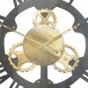 Olivia & May 32" industrial Oversized Stainless Steel Gear Wall Clock - Olivia & May -Clocks Shop unnamed file 1204