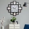 Worth Every Second' Picture Frame Collage Wall Clock Black - Crystal Art Gallery -Clocks Shop unnamed file 1216