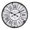 24" Round Metal & Wood Wall Clock White - 3R Studios 11 24" Round Metal & Wood Wall Clock White - 3R Studios -Clocks Shop unnamed file 1250
