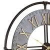 River Parks Studio Industry 33" Wide Steel and Gold Open-Face Wall Clock -Clocks Shop unnamed file 1263