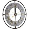 River Parks Studio Industry 33" Wide Steel and Gold Open-Face Wall Clock -Clocks Shop unnamed file 1264