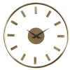 14" x 14" Round Aluminum Wall Clock with Transparent Face - Olivia & May Gold -Clocks Shop unnamed file 1272
