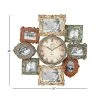 Olivia & May 25 Traditional Iron Wall Clock with Assorted Photo Frames - Olivia & May 11 Olivia & May 25 Traditional Iron Wall Clock with Assorted Photo Frames - Olivia & May -Clocks Shop unnamed file 1277
