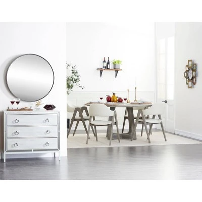 Olivia & May 25 Traditional Iron Wall Clock with Assorted Photo Frames - Olivia & May 6 Olivia & May 25 Traditional Iron Wall Clock with Assorted Photo Frames - Olivia & May - Image 4