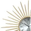 River Parks Studio Castallia Gold 28" Round Metal Wall Clock 1 River Parks Studio Castallia Gold 28" Round Metal Wall Clock -Clocks Shop unnamed file 1306
