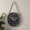 Bartram Wall Clock Distressed White - Uttermost -Clocks Shop unnamed file 1371