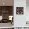 15¾" Square Wall Clock Distressed Brown - Yosemite Home Decor -Clocks Shop unnamed file 1385