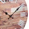 14" Wooden Roman Numeral Wall Clock Light Brown - Stonebriar Collection 9 14" Wooden Roman Numeral Wall Clock Light Brown - Stonebriar Collection -Clocks Shop unnamed file 1406