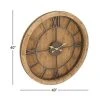 Olivia & May 40" Natural Iron and Cypress Wood Round Wall Clock - Olivia & May 9 Olivia & May 40" Natural Iron and Cypress Wood Round Wall Clock - Olivia & May -Clocks Shop unnamed file 1455