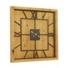 Olivia & May 40" x 40" Oversized Square Metal and Wood Clock - Olivia & May -Clocks Shop unnamed file 1491