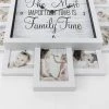 Farmhouse Shabby Chic 'Family Time' Picture Frame Collage Wall Clock White - Crystal Art Gallery 9 Farmhouse Shabby Chic 'Family Time' Picture Frame Collage Wall Clock White - Crystal Art Gallery -Clocks Shop unnamed file 1500