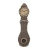 52" Wood Grandfather Style Wall Clock Distressed Gray Finish - 3R Studios -Clocks Shop unnamed file 1548