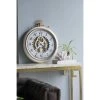 A&B Home 11" Roman Numeral Round Wall Clock White Gold - A&B Home -Clocks Shop unnamed file 1632
