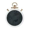 A&B Home 11" Roman Numeral Round Wall Clock White Gold - A&B Home -Clocks Shop unnamed file 1635