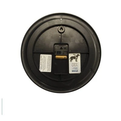 14.5" Artist Series Diane Rakocy Abundance of Love Decorative Clock Black - The Chicago Lighthouse 3 14.5" Artist Series Diane Rakocy Abundance of Love Decorative Clock Black - The Chicago Lighthouse