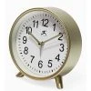 6" Tabletop Alarm Clock Matte Gold - Infinity Instruments 6 6" Tabletop Alarm Clock Matte Gold - Infinity Instruments -Clocks Shop unnamed file 169