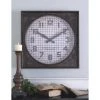 Warehouse Grill Wall Clock Rusty Iron - Uttermost 8 Warehouse Grill Wall Clock Rusty Iron - Uttermost -Clocks Shop unnamed file 1720