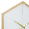 23.5" Wooden Octagon Wall Clock with Open Face White - Stonebriar Collection -Clocks Shop unnamed file 1735