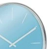 20" Simplistic Wall Clock Blue/Silver - Stonebriar Collection -Clocks Shop unnamed file 1740