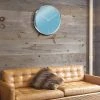 20" Simplistic Wall Clock Blue/Silver - Stonebriar Collection -Clocks Shop unnamed file 1742