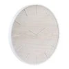 24" Minimalist Open Face Wall Clock White/Brown - Stonebriar Collection 2 24" Minimalist Open Face Wall Clock White/Brown - Stonebriar Collection -Clocks Shop unnamed file 1779