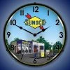 Collectable Sign & Clock | Sunoco Station 2 LED Wall Clock Retro/Vintage, Lighted -Clocks Shop unnamed file 1794