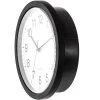 Quickway Imports Black Wall Mounted Clock with Door for Storage Secret Interior Compartment, Hidden Safe for Storing Valuables -Clocks Shop unnamed file 1933