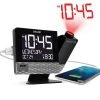 Projection with Usb Charge Table Clock Black - Sharp 1 Projection with Usb Charge Table Clock Black - Sharp -Clocks Shop unnamed file 2