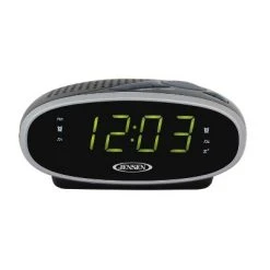 JENSEN AM/FM Alarm Clock Radio - Black