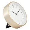 6" Round Wall Clock White/Brass - Project 62™ -Clocks Shop unnamed file 232