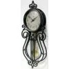 Infinity Instruments 20068AG-4420 Rustic Farmhouse Decorative 20 x 9 Inch Quartz Battery Powered Pendulum Wall Clock, Antique Black -Clocks Shop unnamed file 242