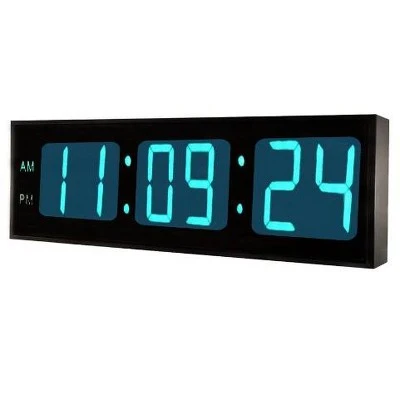 Ivation DBTech Huge Large Big Oversized Digital LED Clock, Blue - 36" 3 Ivation DBTech Huge Large Big Oversized Digital LED Clock, Blue - 36"