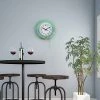 Hastings Home 14" Round Neon Analog Wall Clock with Double Light Ring for Bar, Garage, or Game Room - Green -Clocks Shop unnamed file 2629