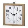 Rustic White 15x16.25" Wood Battery Operated Hanging Wall Clock - Foreside Home & Garden -Clocks Shop unnamed file 2631