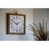 Rustic White 15x16.25" Wood Battery Operated Hanging Wall Clock - Foreside Home & Garden 16 Rustic White 15x16.25" Wood Battery Operated Hanging Wall Clock - Foreside Home & Garden -Clocks Shop unnamed file 2637