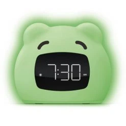Kids' Wake Up Light Alarm Bear Clock White - Capello