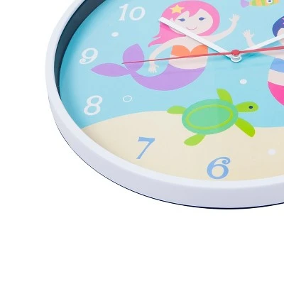 Wildkin Mermaids Wall Clock 3 Wildkin Mermaids Wall Clock