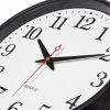 Quickway Imports Classic Home Decor Wall Clock For Living Room, Kitchen, or Dining Room, Plastic White -Clocks Shop unnamed file 2818